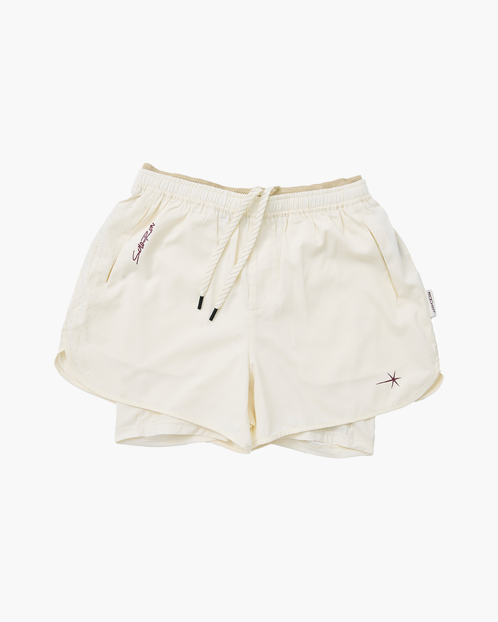 SoloRun Shorts Off-white