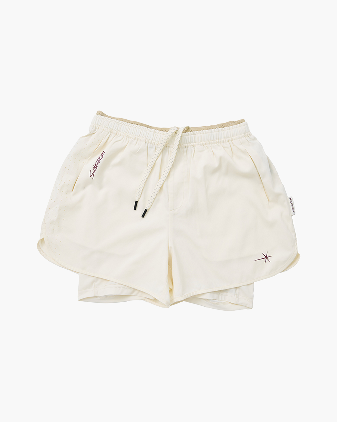 SoloRun Shorts Off-white