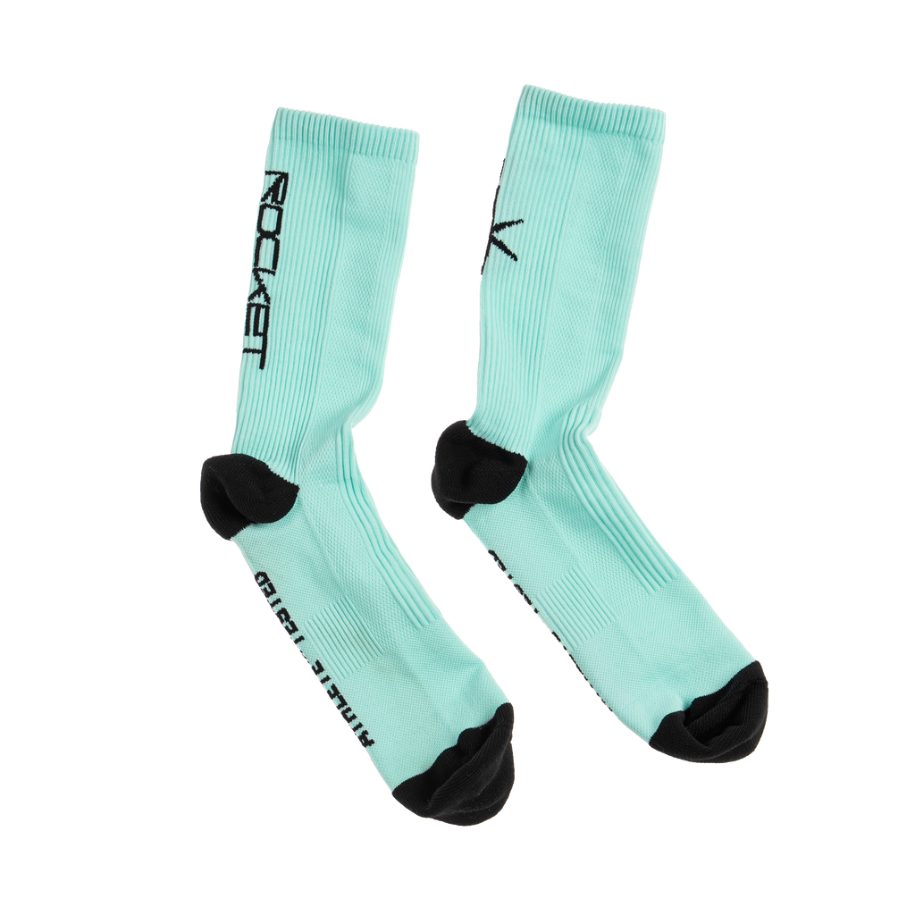 Rocket Socks Client Mission Socks Light Blue – Rocket Athletics