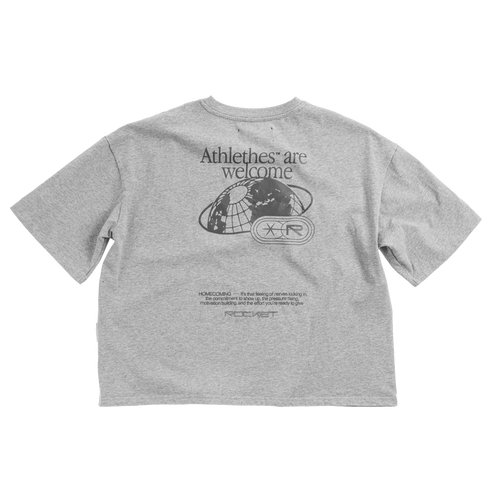"Athlethe" Tee Grey