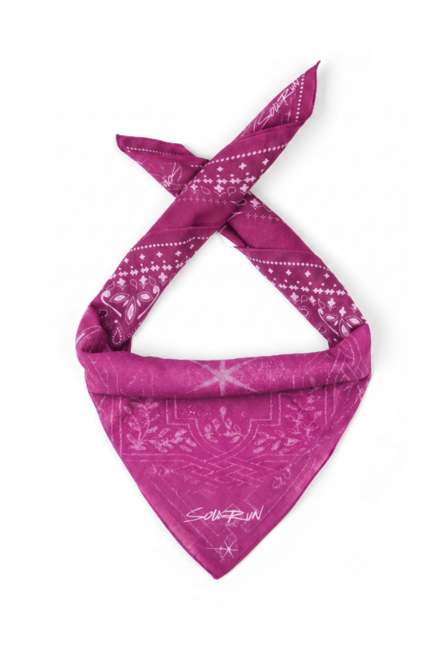The SoloRun Bandana Burgundy