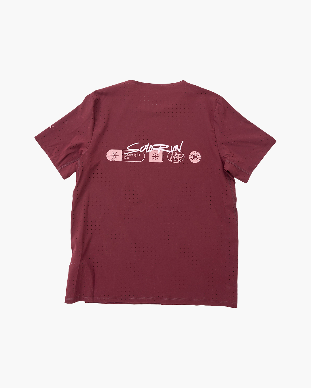 SoloRun Seamless Burgundy Tee