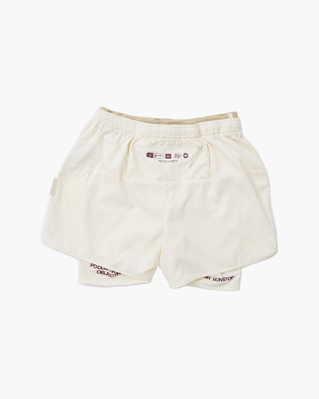 SoloRun Shorts Off-white