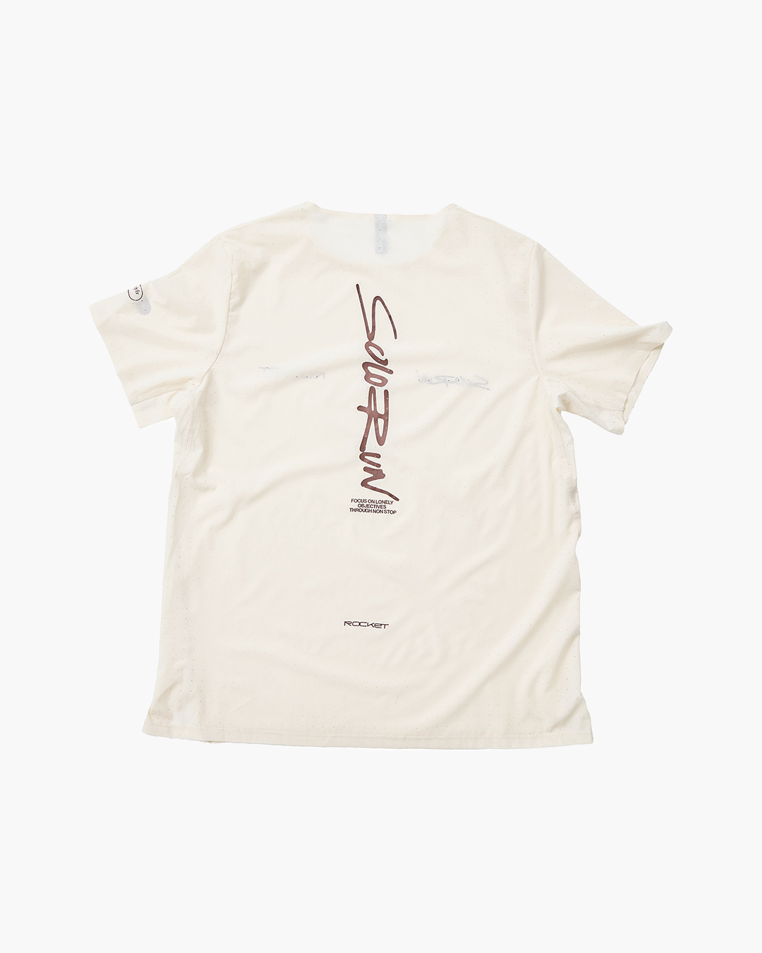 SoloRun Seamless Off-white Tee