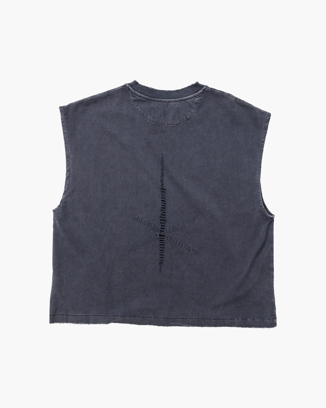 Tank Cotton Washed Tee Ash