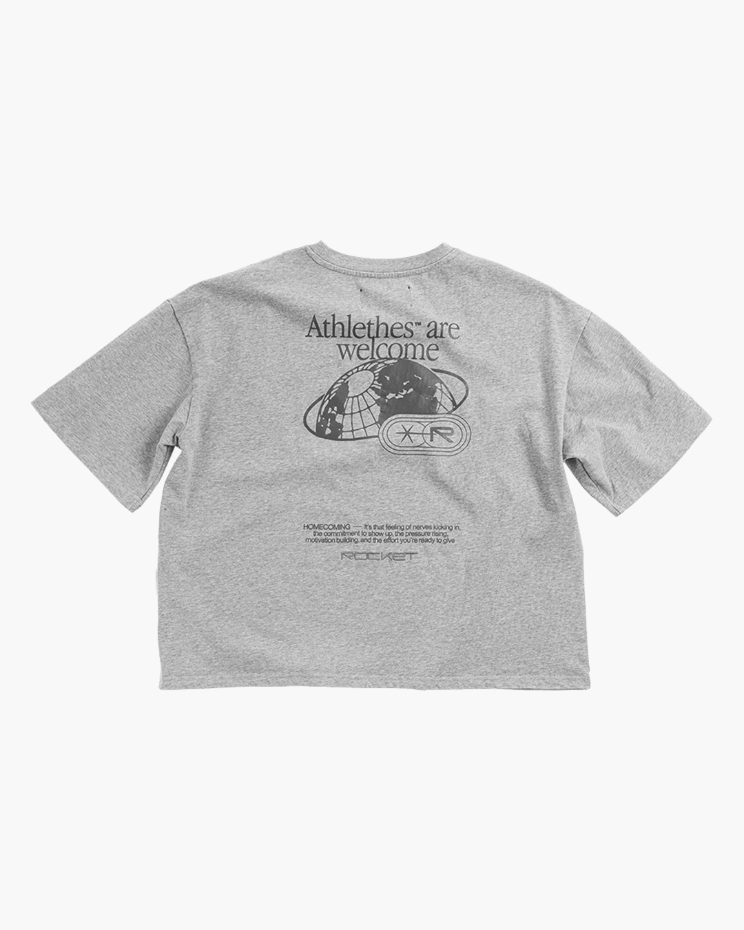 "Athlethe" Tee Grey