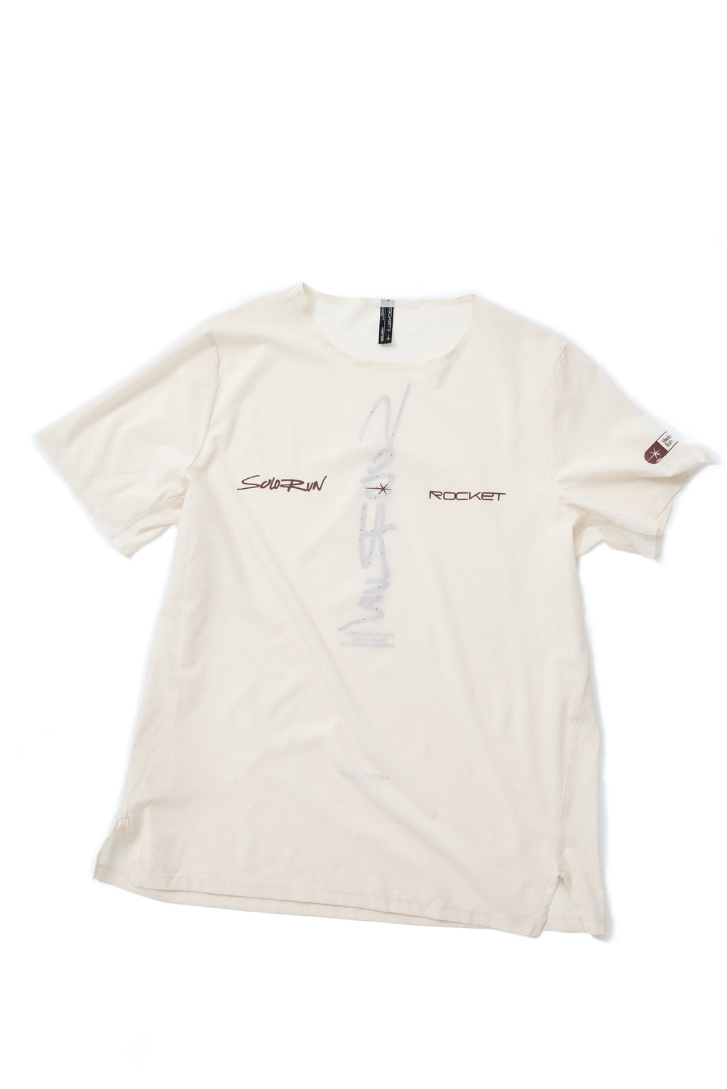 SoloRun Seamless Off-white Tee