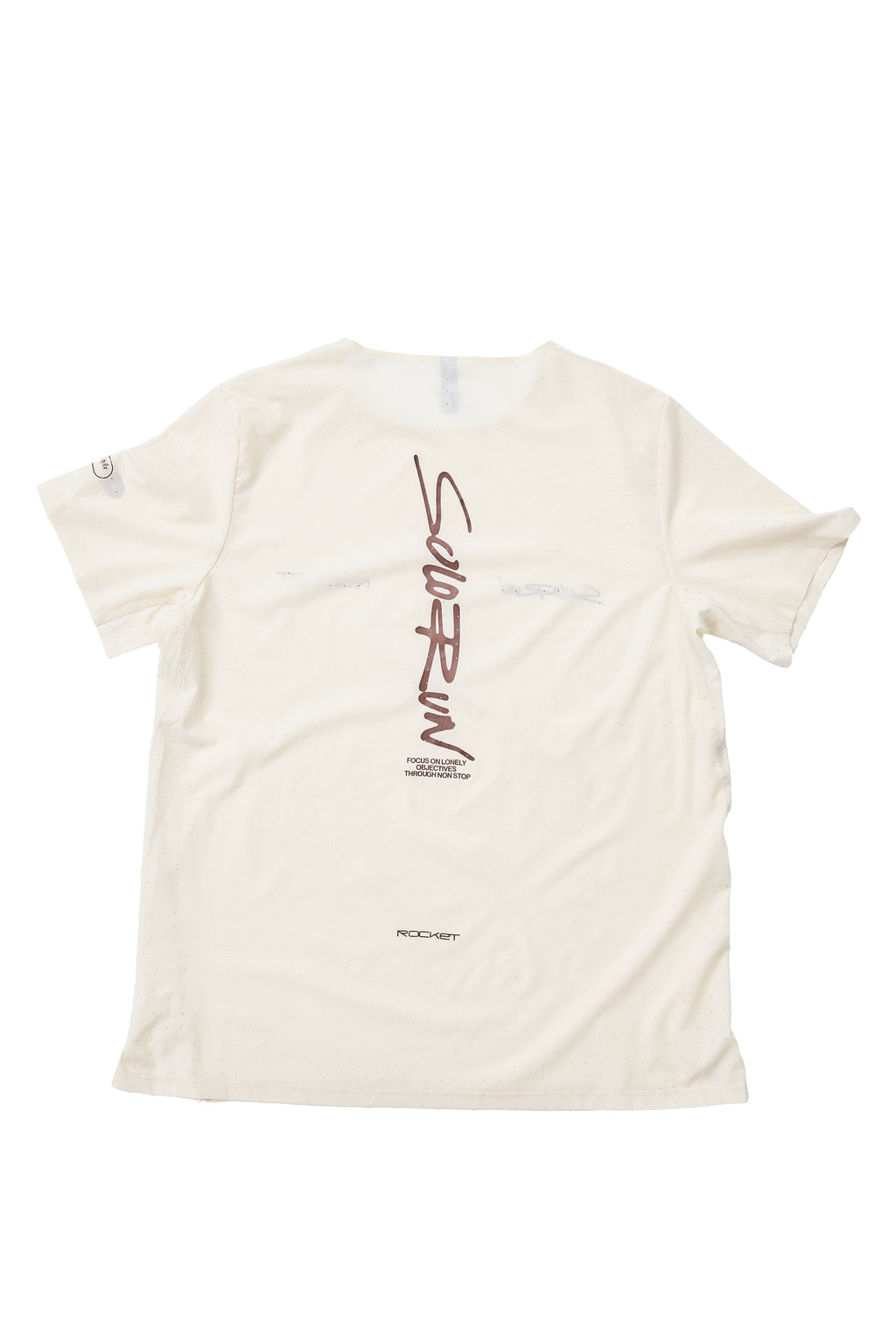 SoloRun Seamless Off-white Tee