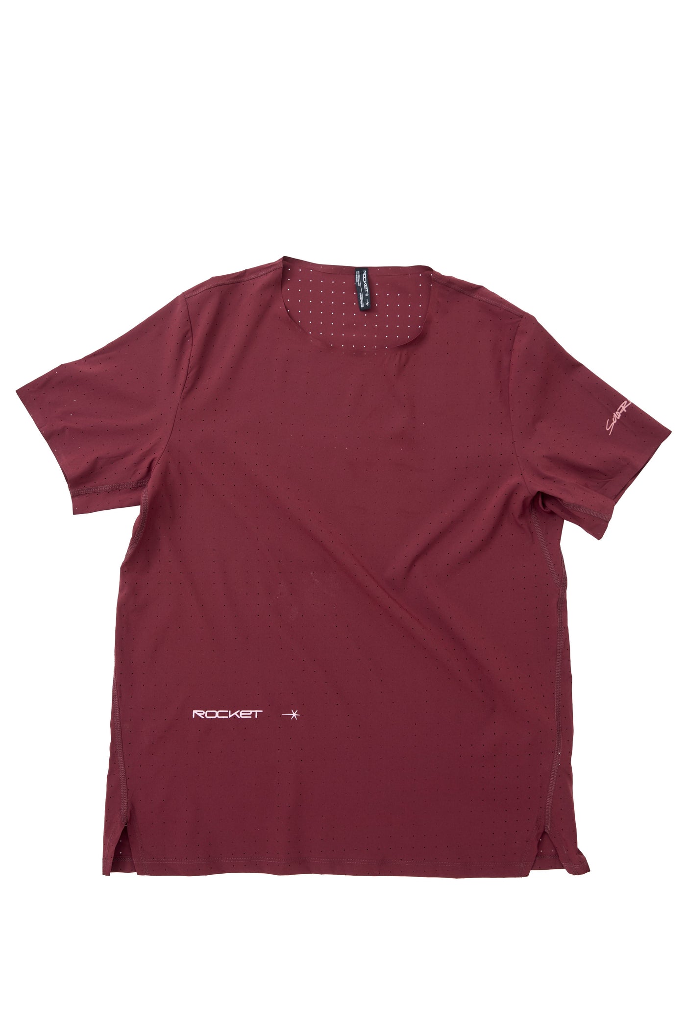 SoloRun Seamless Burgundy Tee