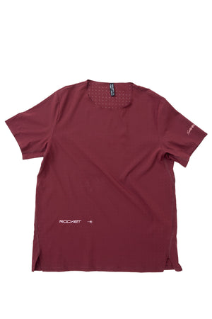 SoloRun Seamless Burgundy Tee