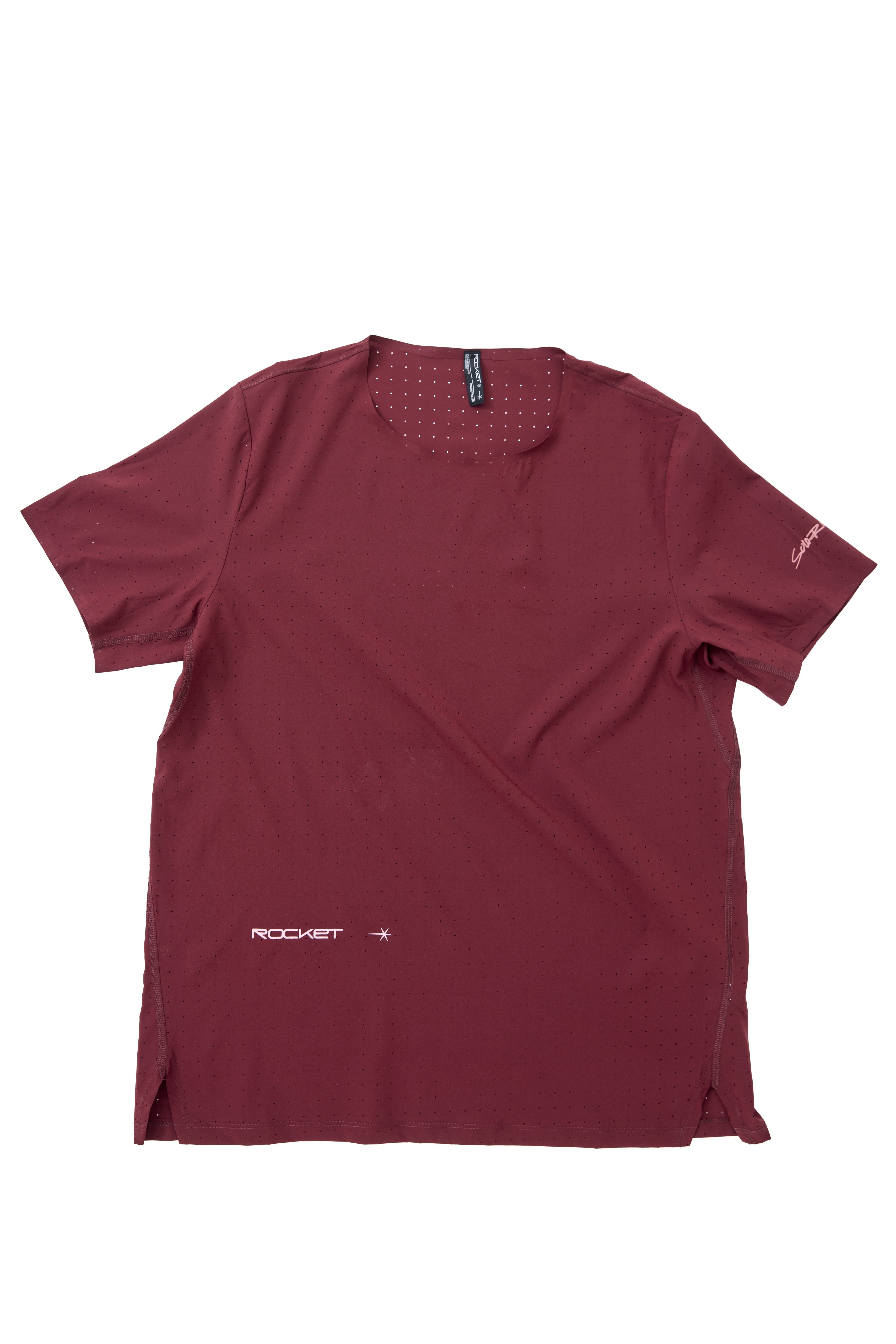 SoloRun Seamless Burgundy Tee