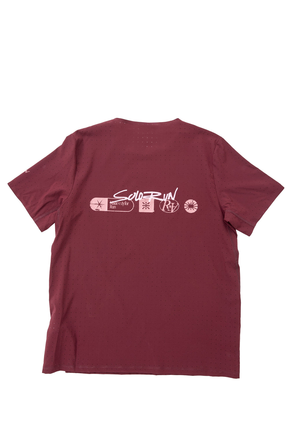 SoloRun Seamless Burgundy Tee