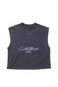 Tank Cotton Washed Tee Ash