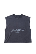 Tank Cotton Washed Tee Ash