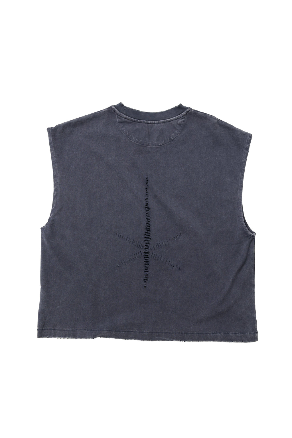 Tank Cotton Washed Tee Ash