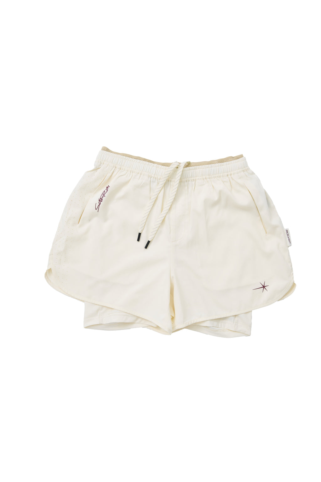 SoloRun Shorts Off-white