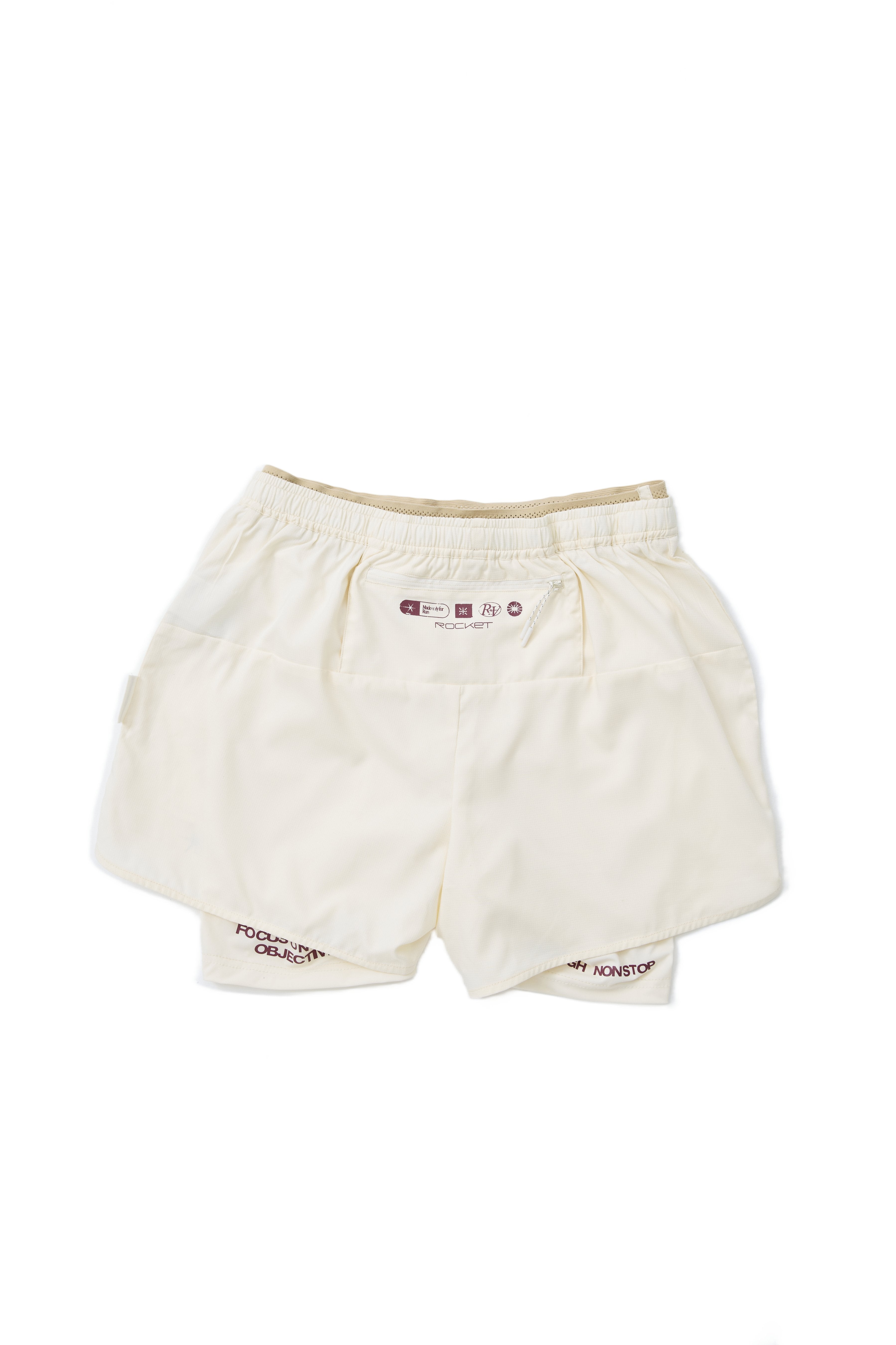 SoloRun Shorts Off-white