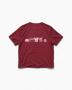 SoloRun Seamless Burgundy Tee