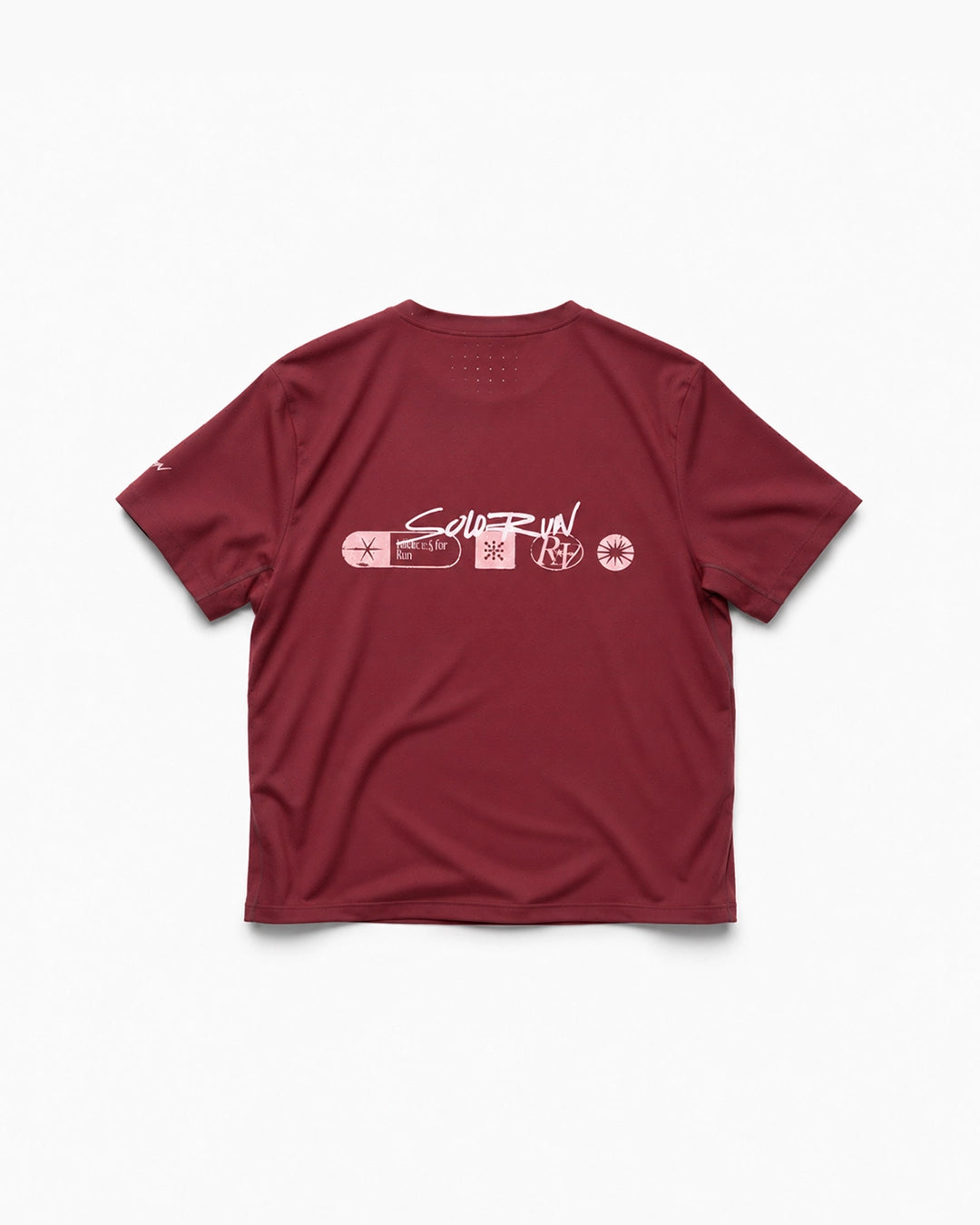 SoloRun Seamless Burgundy Tee