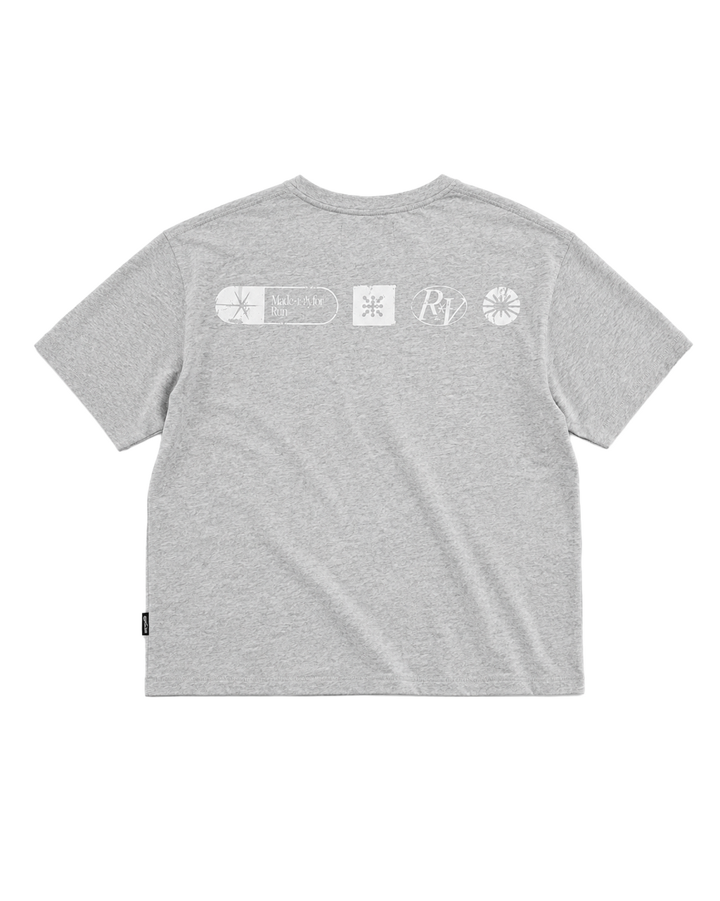 Made For Runners Tee Grey Melange